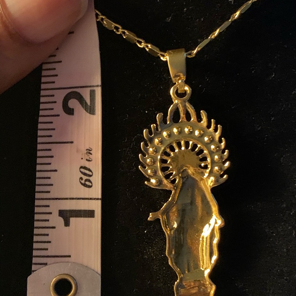 Unisex Religious Necklace Charm Pendant - Picture 3 of 4
